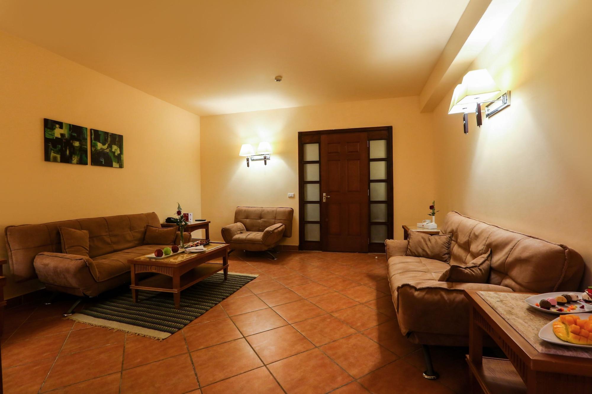 Hotel Charmillion Club Aquapark Sharm El-Sheikh Exterior foto A living room
