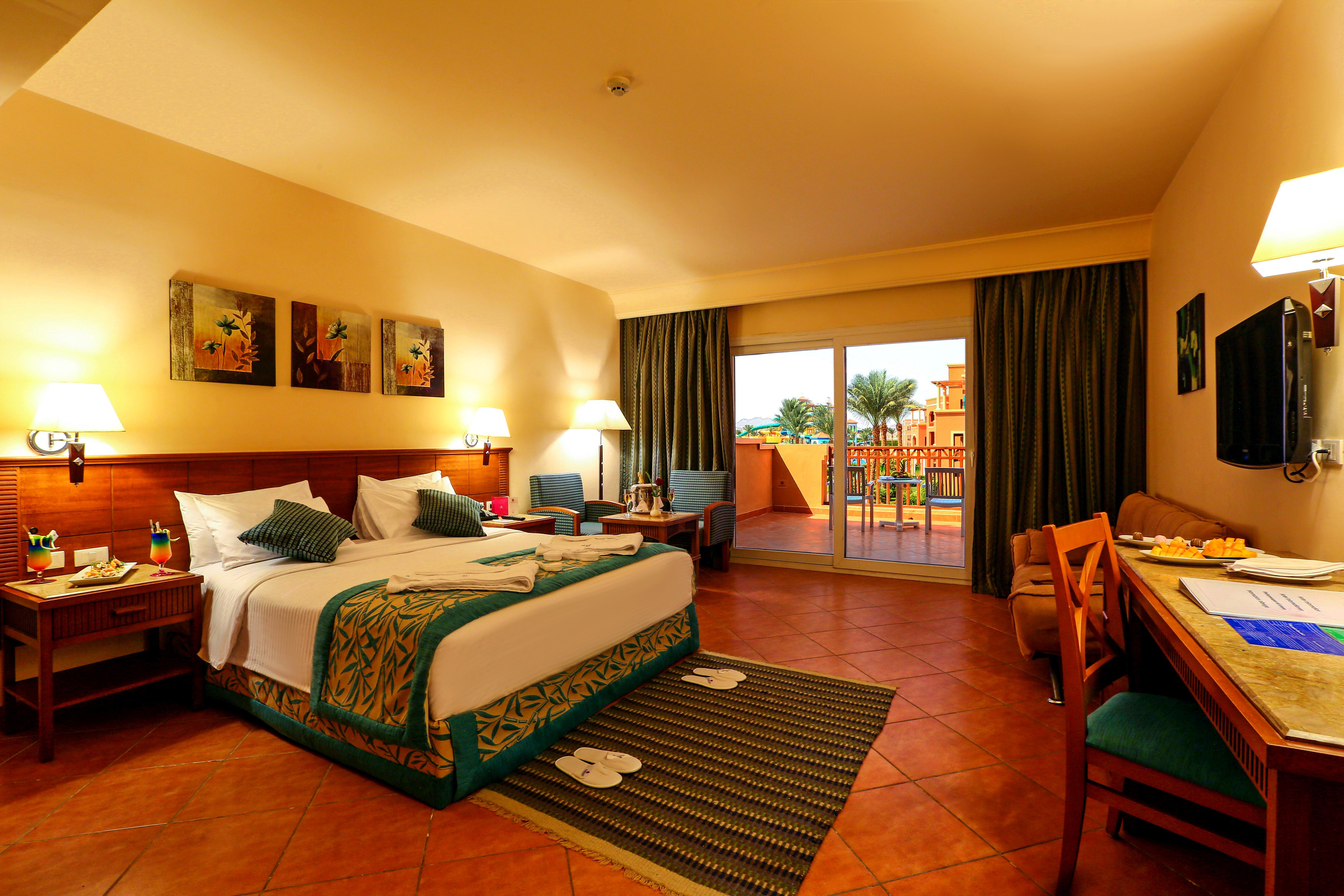 Hotel Charmillion Club Aquapark Sharm El-Sheikh Exterior foto A room at the Hilton Sharm El Sheikh